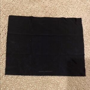 Isabel Marant Black glasses Cloth 8”x6.5”